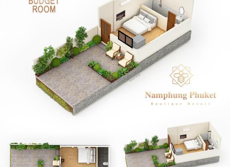 غرفة إقتصادية, Namphung Phuket Boutique Resort