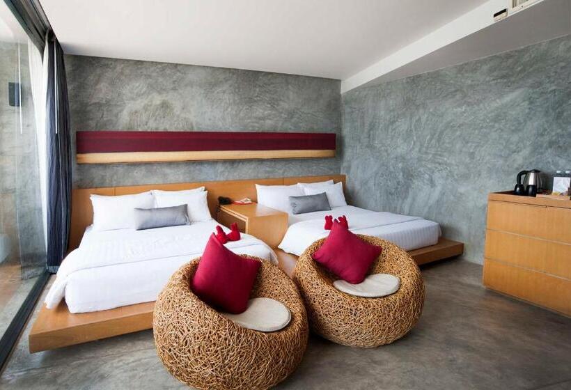 اتاق خانوادگی با چشم‌انداز دریا, The Now Hotel   Sha Extra Plus