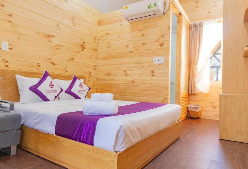 خانه یا کلبه ی ییلاقی با نمای استخر, Ttc Resort Ninh Thuan  Unlimited Access To Water Park