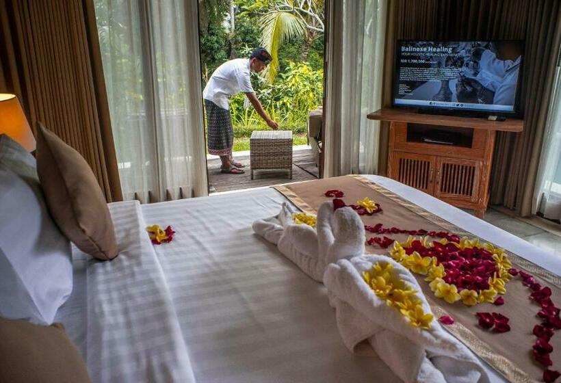 Вилла с 1 спальней и бассейном, Visesa Ubud Resort