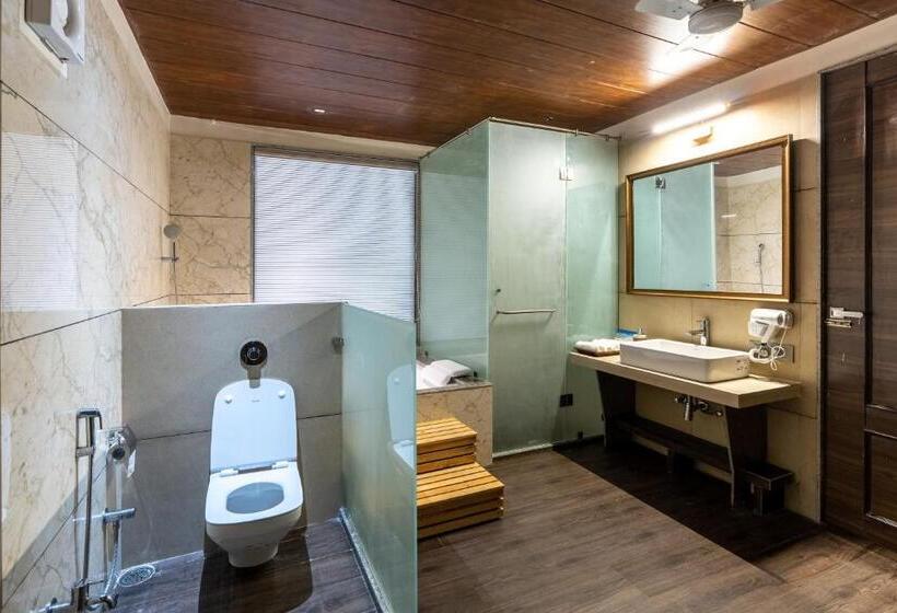 带大床的标准间, Mountain Creek Villa Udaipur