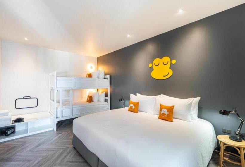 스탠다드 룸 킹사이즈 침대, Newly Opened   Blu Monkey Hub And Hotel Krabi Town