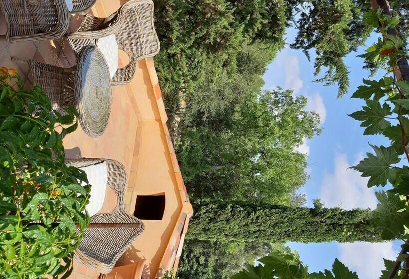 标准间带露台, La Maison De Campagne