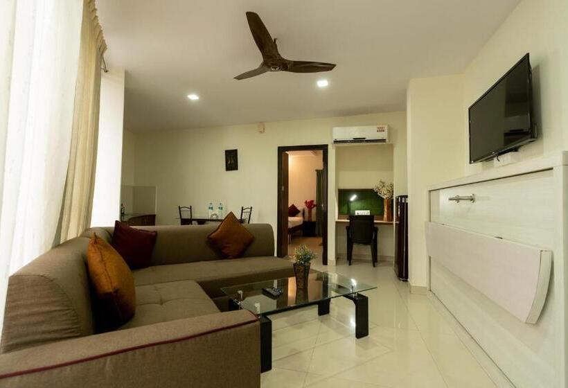 Апартаменты 1 Спальня, Seasons Suites   Koramangala