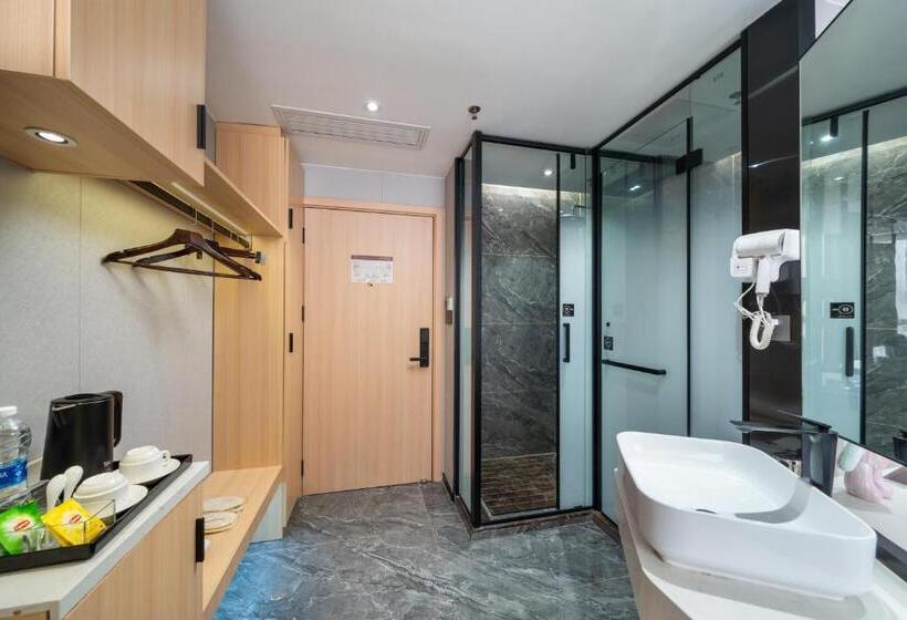 스탠다드 룸 킹사이즈 침대, Weizhanwan Hotel Shenzhen International Convention And Exhibition Center