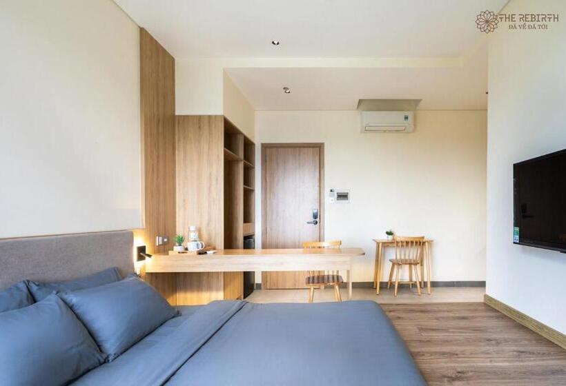 آپارتمان 1 خوابه با چشم‌انداز دریا, The Rebirth Apartment Binh Chau Ho Tram