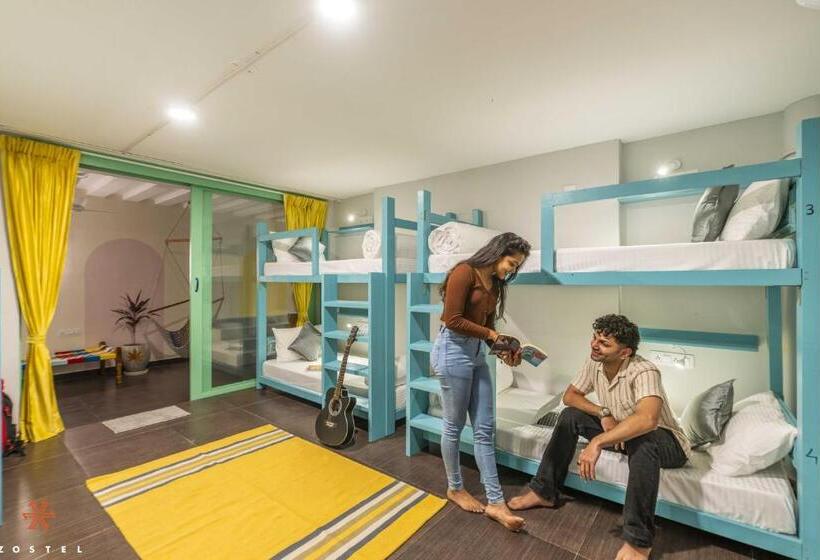تختخواب در اتاق مشترک, Zostel Pondicherry, Auroville Road