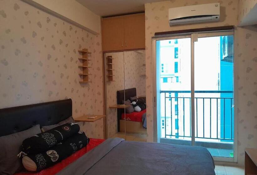 استودیو استاندارد با بالکن, Day Use Inn At Serpong Green View Apartment Bsd
