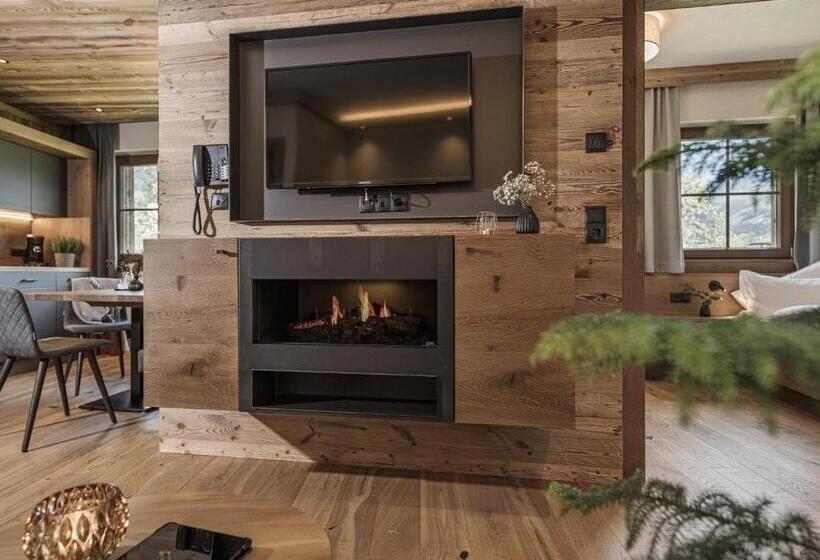 １ベッドルームのデラックスアパートメント, Aparthotel Stacherhof