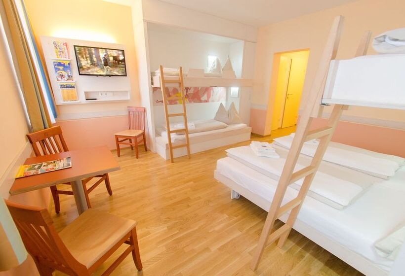 اتاق استاندارد چهار تخته, Jufa Hotel Hochkar