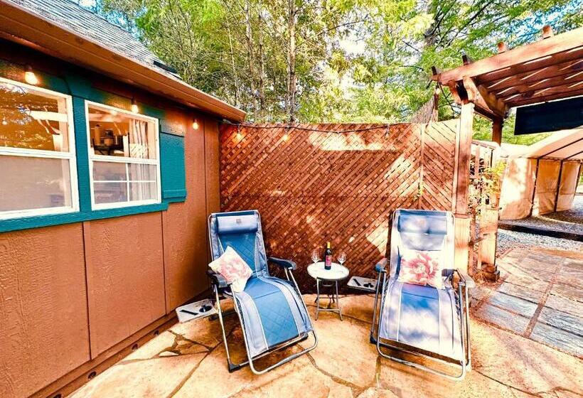 스탠다드 룸 킹사이즈 침대, Tranquil Mountain Refuge Cabin In Santa Cruz