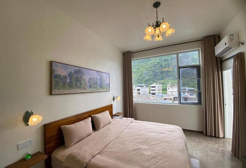 Стандартный Номер Кровать Кинг, Pomelo Hostel Xingping