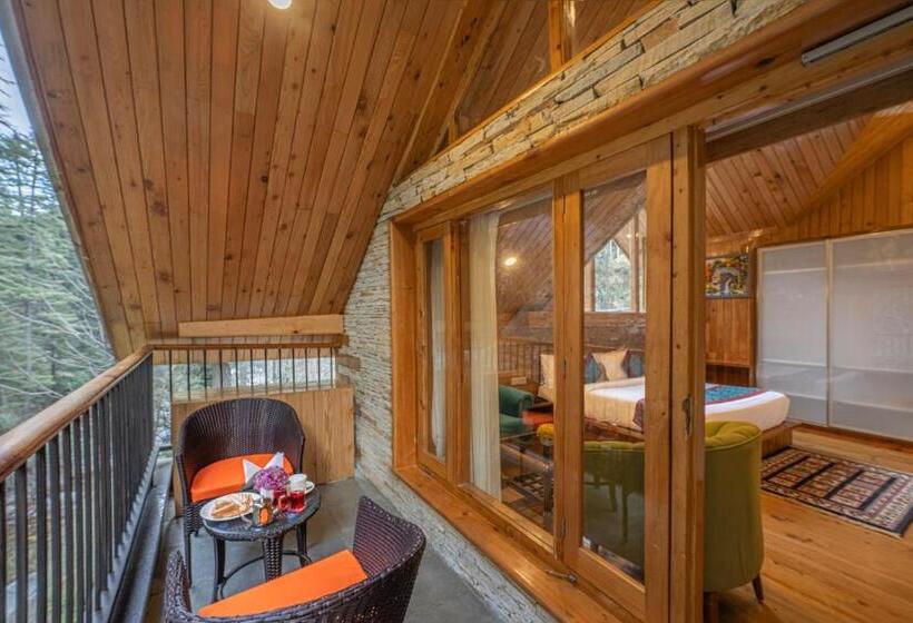 1 베드룸 수피리어 스위트, Bradhi   Echor Riverside Resort Jibhi