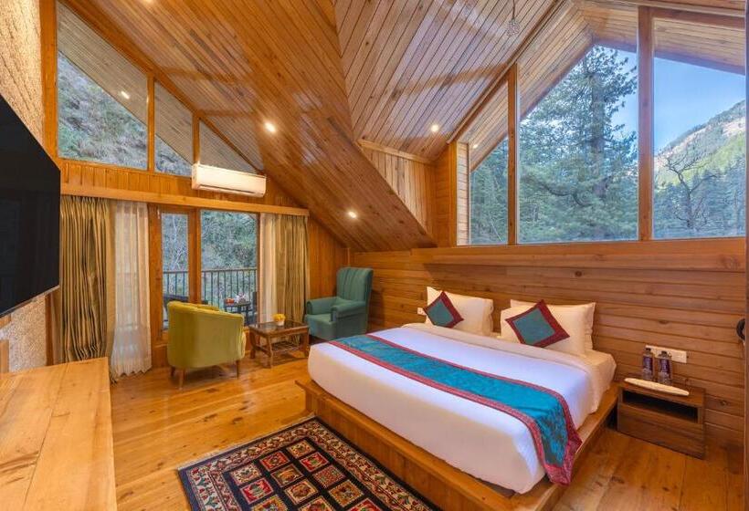 1 베드룸 수피리어 스위트, Bradhi   Echor Riverside Resort Jibhi