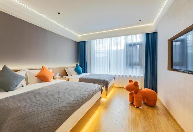 Семейный Номер Deluxe, Mount Huangshan Yunqi Kinship B&b   Huangshan Mountain Scenic Area Tangkou South Gate Interchange Ce