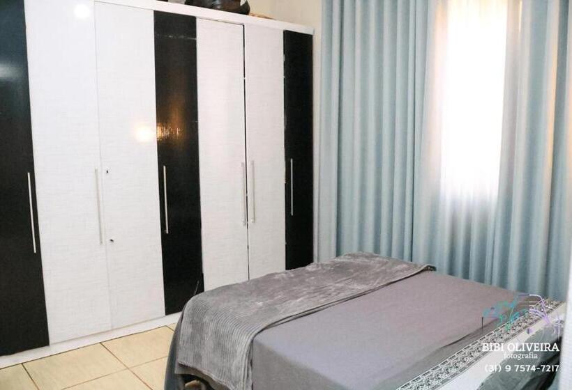 침실 1개 디럭스 빌라, Suíte Em Casa Com Piscina Em Belo Horizonte