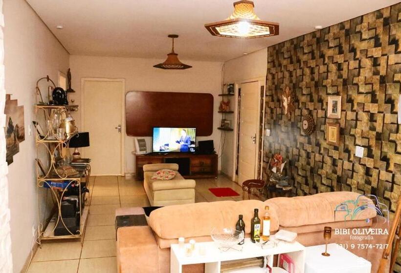 침실 1개 디럭스 빌라, Suíte Em Casa Com Piscina Em Belo Horizonte