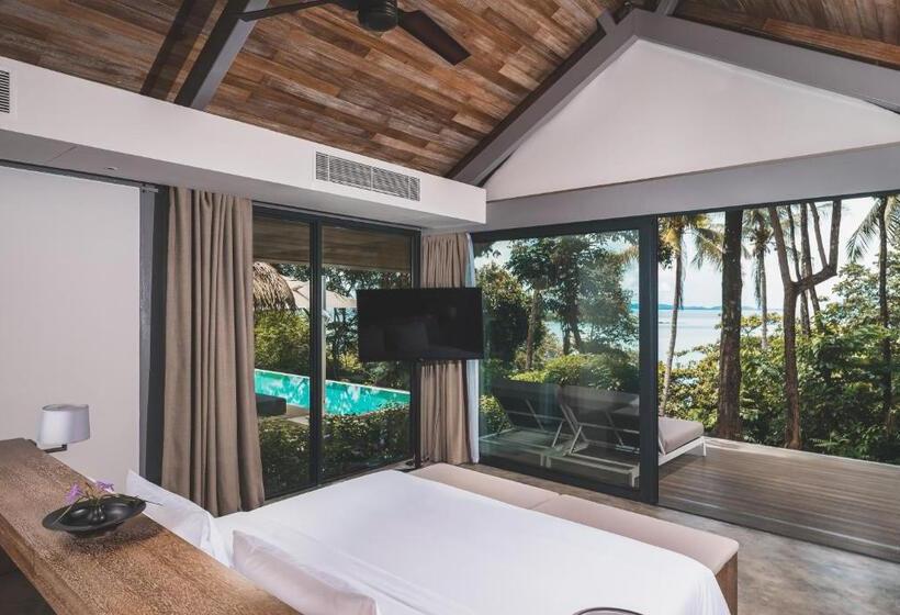 ویلای 2 خوابه با چشم‌انداز دریا, Villa Escape Burasari