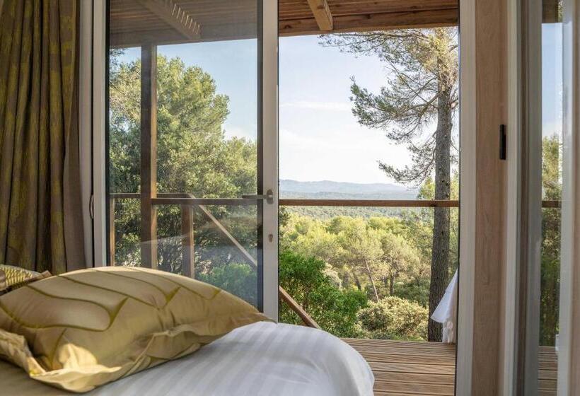 Номер Стандарт Вид на Горы, Le Chant Des Pins Lodge & Spa Tour De Keyrié