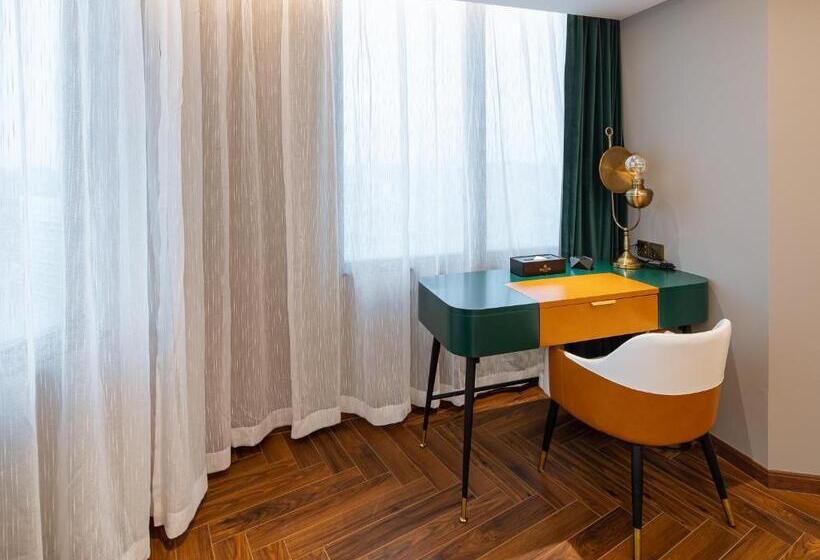 스탠다드 룸, Elite Hotel Taikoo Hui Plaza Guangding Metro Station Branch   Free Shuttle Bus To Canton Fair Comple