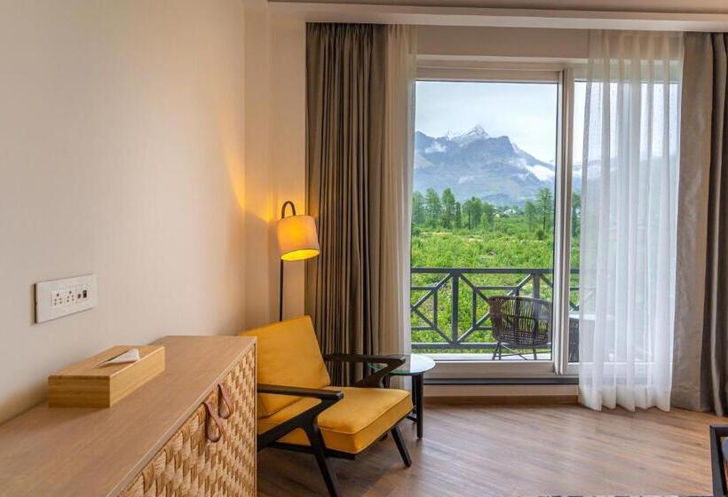 발코니 디럭스 룸, Nivasana Manali   A Luxury Boutique