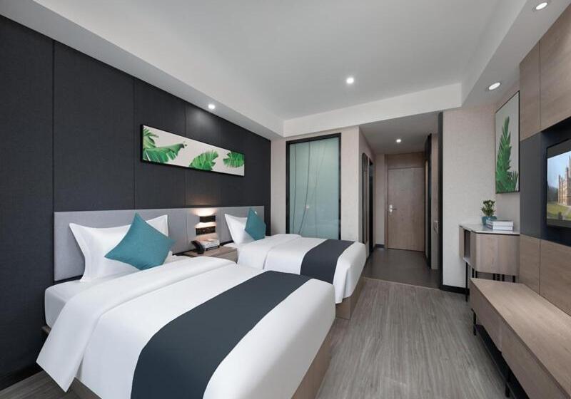 Номер Премиум, Thank Inn Plus Changsha Ningxiang Ningbang Plaza Pedestrian