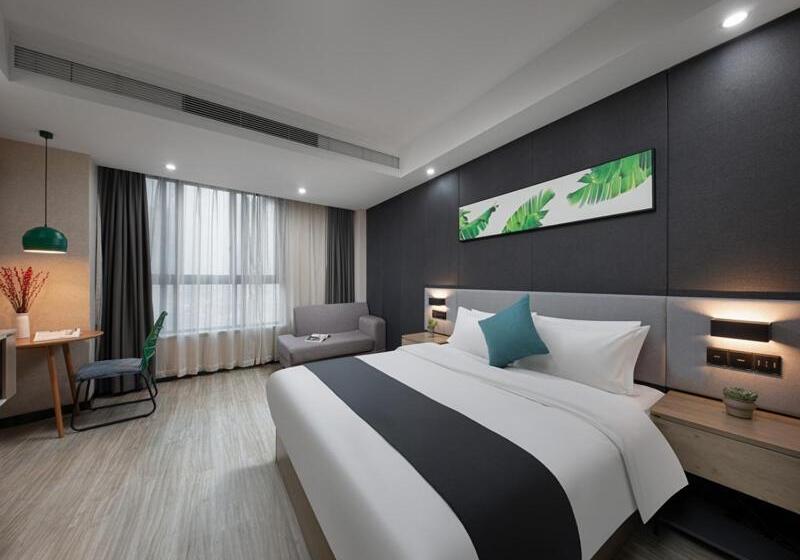 Номер Стандарт Плюс, Thank Inn Plus Changsha Ningxiang Ningbang Plaza Pedestrian