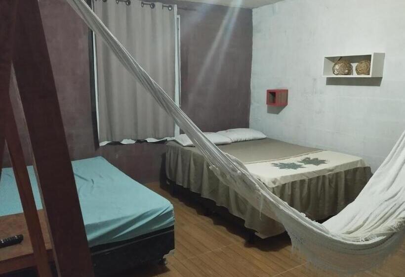 발코니가 있는 4인용 스탠다드 룸, Seomarujo Rent A Room Morro Branco