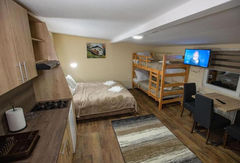 اتاق استاندارد چهار تخته, Apartmani Sp Jovanovic
