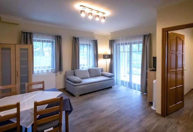 Апартаменты 1 Спальня с Балконом, Dreiszker Apartmanház