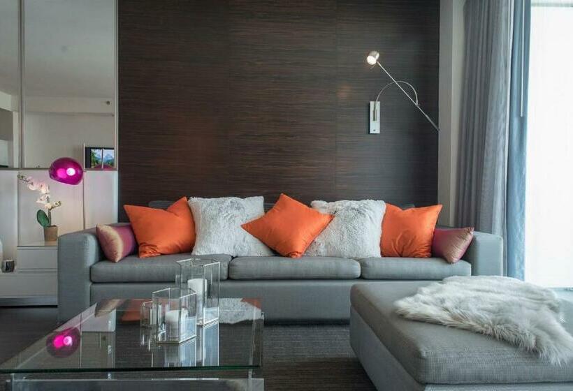 آپارتمان 1 خوابه, Luxury Suites At Palms Place