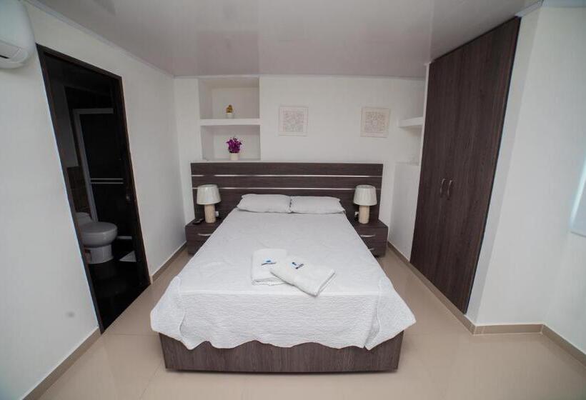 침실 1개 발코니 아파트, Apartamento Familiar En