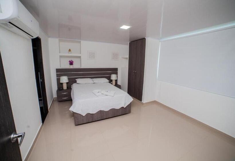 침실 1개 발코니 아파트, Apartamento Familiar En