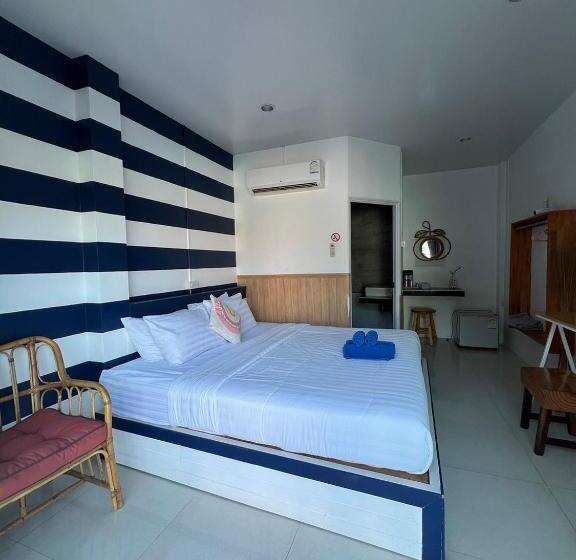 اتاق استاندارد با تخت بزرگ, Baancaptainhook Pool Kohlarn