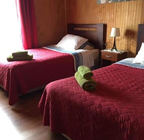 اتاق استاندارد با سرویس بهداشتی مشترک, Hostal Aire Patagon