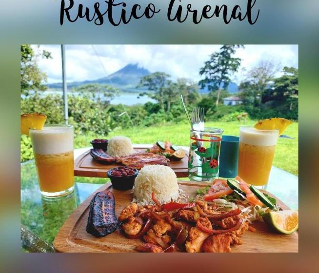 스탠다드 룸 산 전망, Rustico Arenal Glamping & Rooms