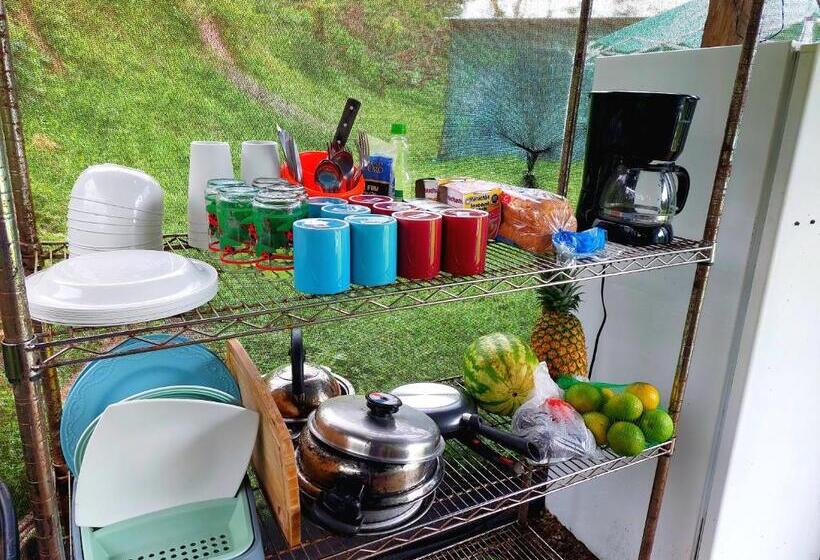 스탠다드 룸 산 전망, Rustico Arenal Glamping & Rooms