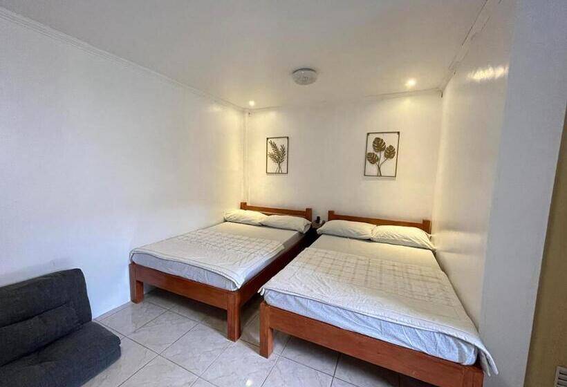 스탠다드 룸 더블 침대 2개, Nolina S Transient Rooms   Alaminos, Pangasinan