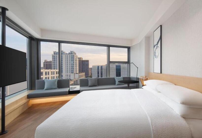 اتاق سوپریور با تخت بزرگ, Fairfield By Marriott Shanghai Lingang Special Area