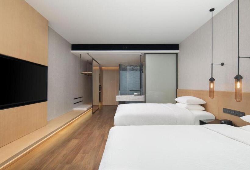 اتاق لوکس با چشم‌انداز شهر, Fairfield By Marriott Shanghai Lingang Special Area