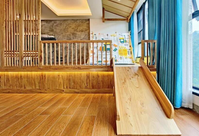 Номер Стандарт 2 Двуспальные Кровати, Zhangjiajie Qiquan Vacation B&b