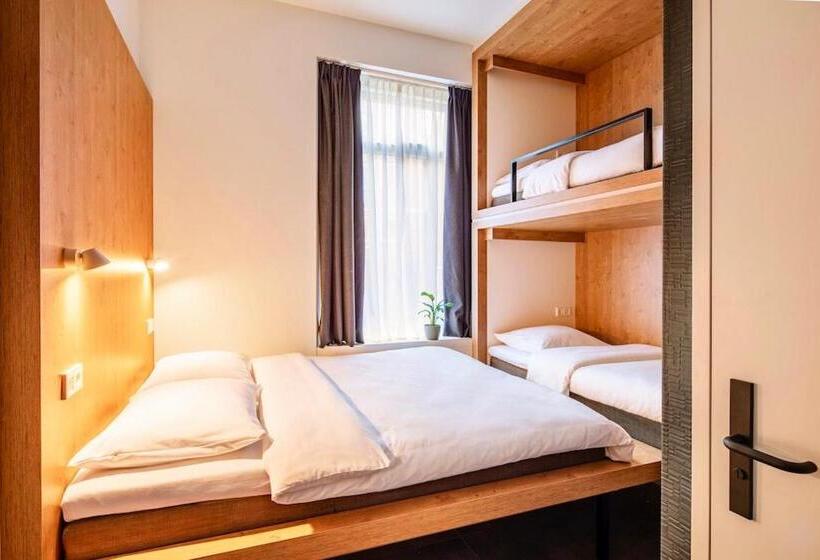 اتاق استاندارد چهار تخته, Bunk Hostel Utrecht