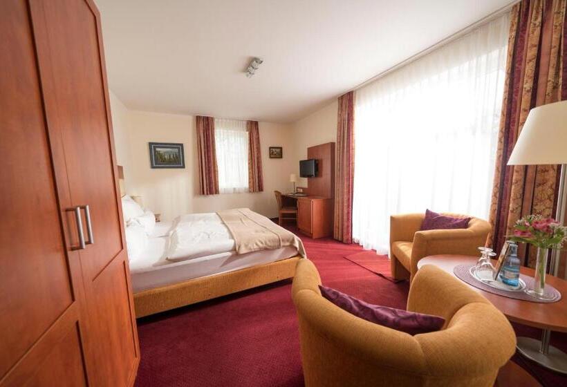 Classic room with balcony, & Café Strandeck