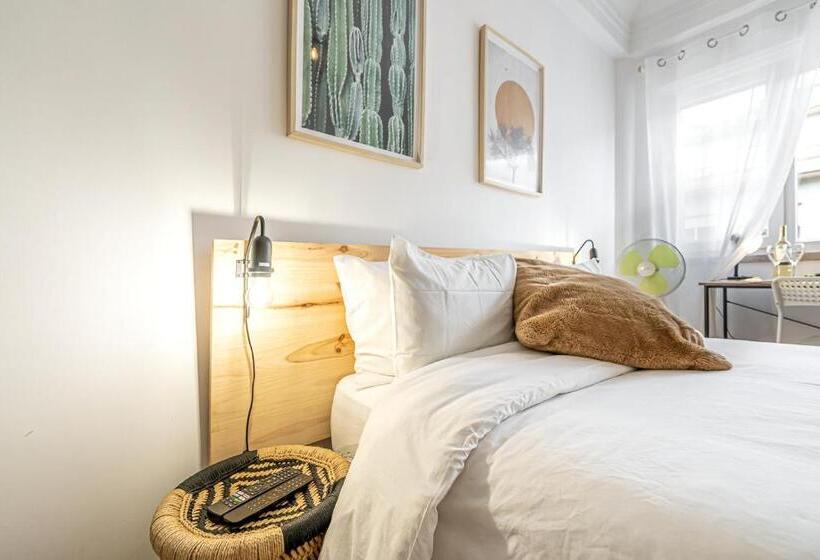 스탠다드 룸 공동 욕실, Santos Mattos Guesthouse & Apartments By Lisbon With Sintra