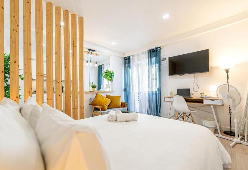 스탠다드 스튜디오 (테라스구비), Santos Mattos Guesthouse & Apartments By Lisbon With Sintra