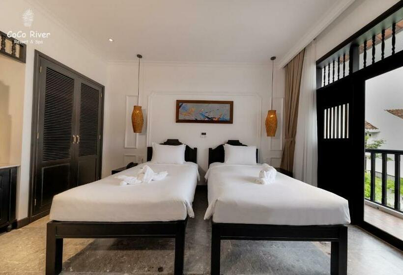 اتاق استاندارد با چشم‌انداز باغ, Hoi An Coco River Resort & Spa