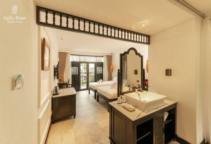 اتاق استاندارد با چشم‌انداز باغ, Hoi An Coco River Resort & Spa