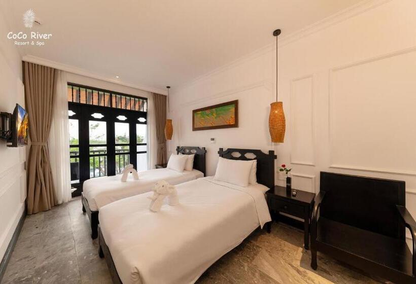 اتاق استاندارد با چشم‌انداز باغ, Hoi An Coco River Resort & Spa