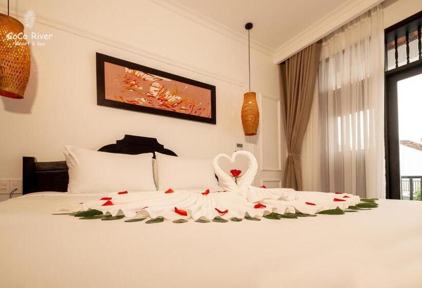 اتاق لوکس با بالکن, Hoi An Coco River Resort & Spa