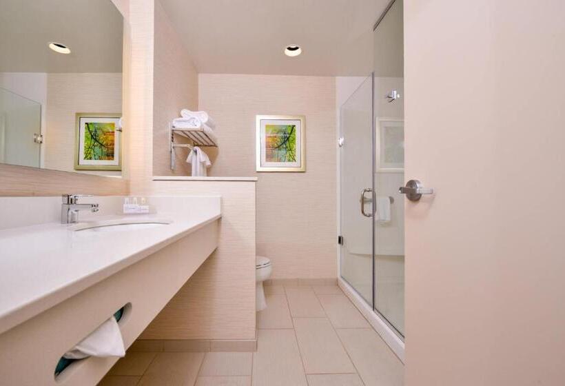 带大床的标准间, Fairfield Inn & Suites By Marriott Plymouth White Mountains